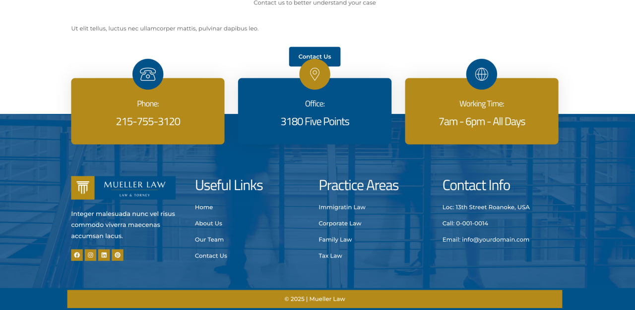 Law Firm Website and Client Journey Platform